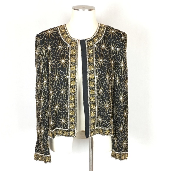 Papell Boutique Jackets & Blazers - ✨Papéll silk constellation jacket✨